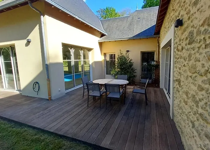 Βίλα Chateau De La Coudraie Et La Petite Coudraie Changé